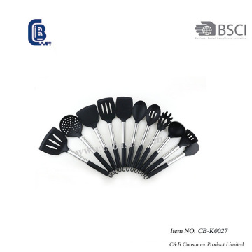 11PCS Silicone Utensils Set with Silicone Handle